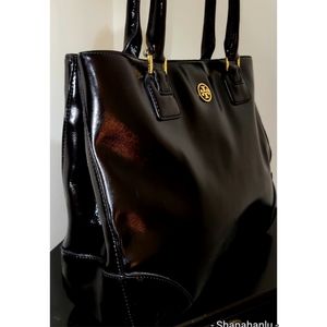 Tory Burch Lrg Robinson Triple Compartment Tote Briefcase 🖤